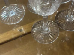 12 Verres Cristal Baccarat estampillé modèle Epron H 12,2 cm