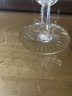 12 Verres Cristal Baccarat estampillé modèle Epron H 12,2 cm