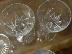 12 Verres Cristal Baccarat estampillé modèle Epron H 12,2 cm