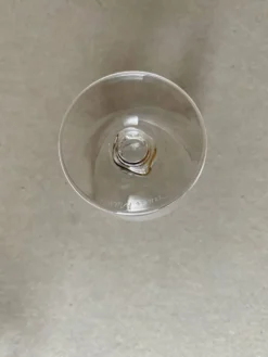 4 verres à digestif en cristal Daum France – modèle Orval