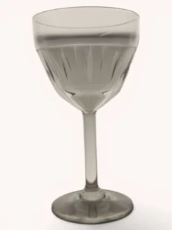6 verres à eau Art déco