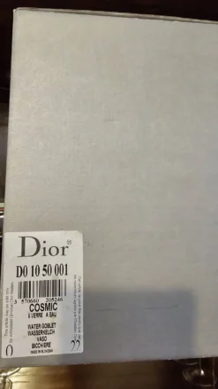 Verres à eau Christian Dior