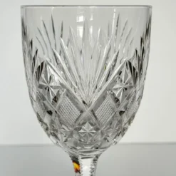 6 Verres à eau en cristal de Saint-Louis | Modèle Gavarni | Première m