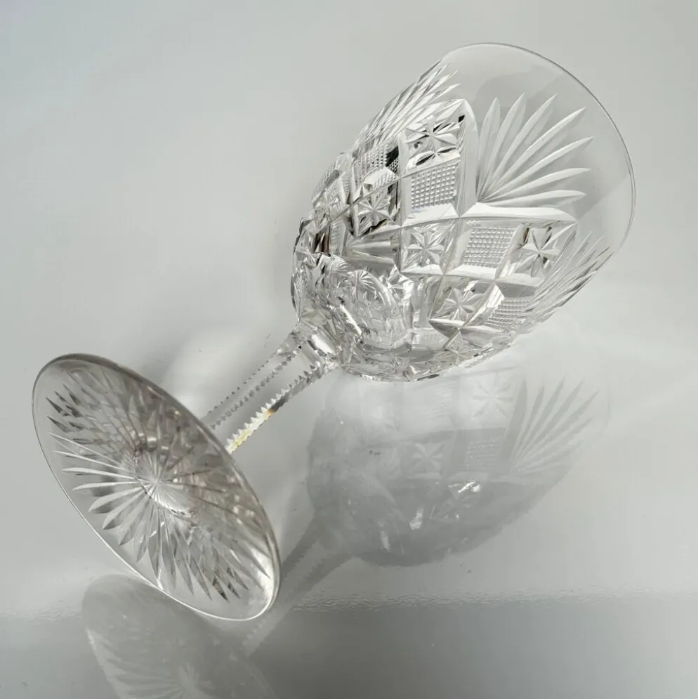 6 Verres à eau en cristal de Saint-Louis | Modèle Gavarni | Première m