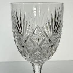 6 Verres à eau en cristal de Saint-Louis | Modèle Gavarni | Première m