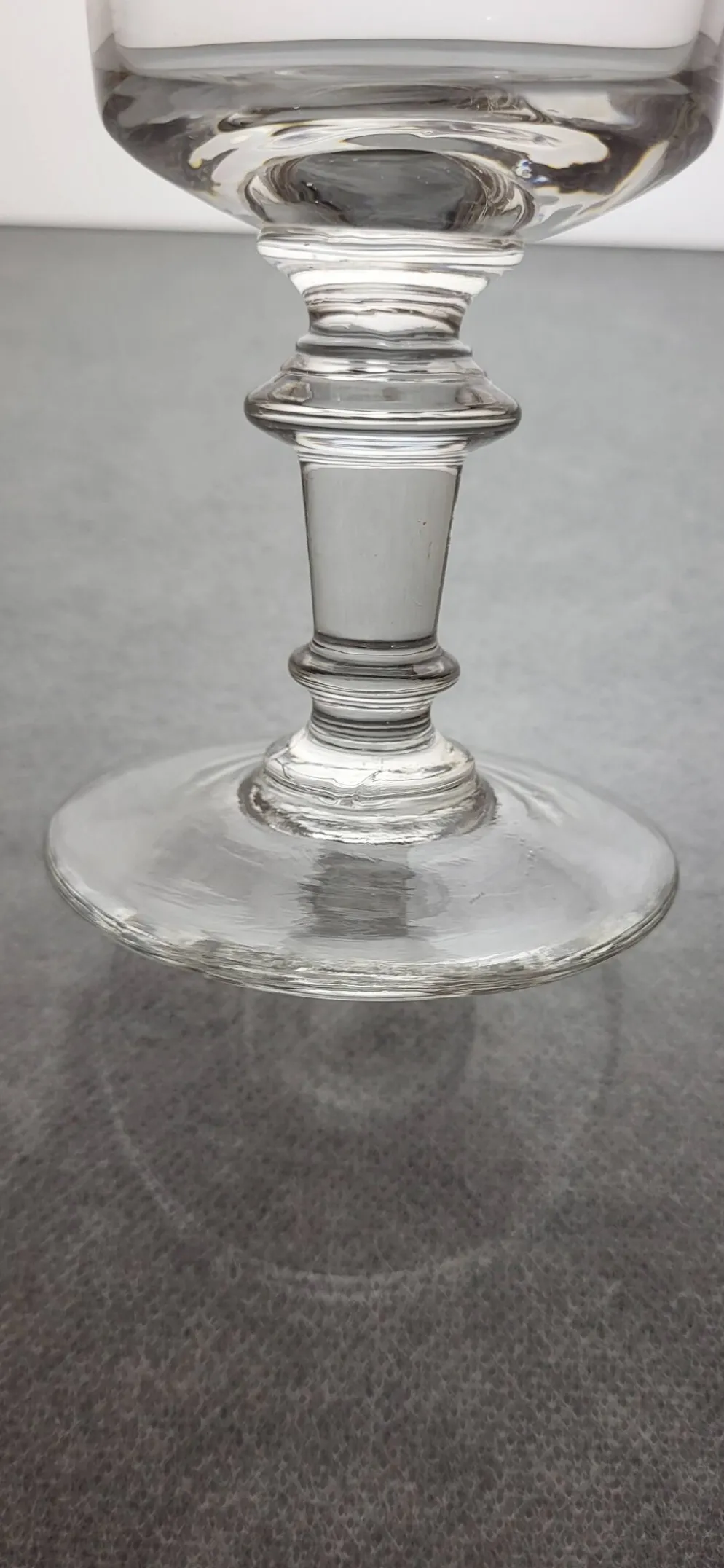 6 verres à eau / vin, XIXème