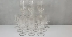 6 verres à eau / vin, XIXème