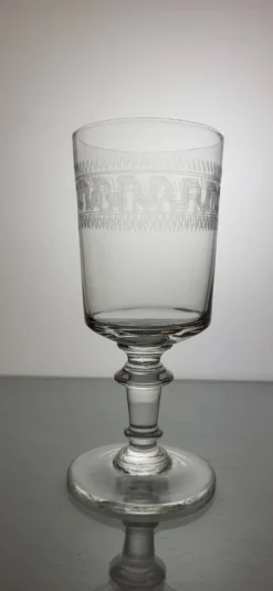 6 verres à eau / vin, XIXème