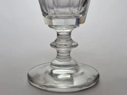 6 verres en cristal de Baccarat / Saint Louis / Caton