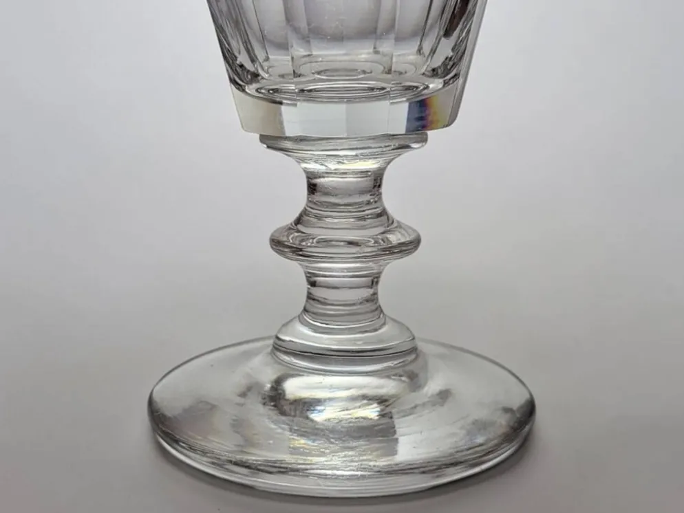 6 verres en cristal de Baccarat / Saint Louis / Caton