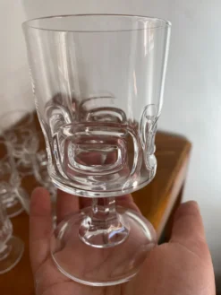 Verres graphique, Cristal D’Arques