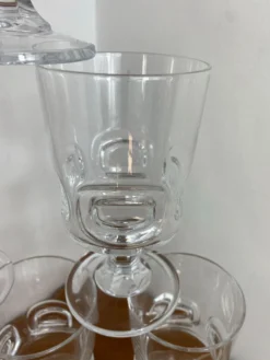 Verres graphique, Cristal D’Arques