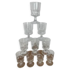Verres graphique, Cristal D’Arques