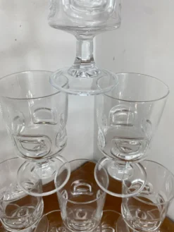 Verres graphique, Cristal D’Arques