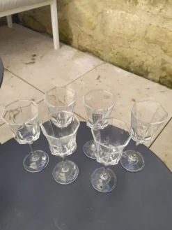 6 verres à liqueur Luminarc
