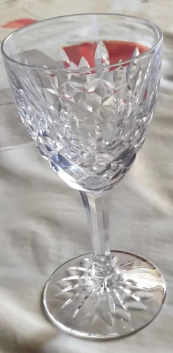 verres à liqueur à pied service Chantilly de la Cristallerie Saint-Louis