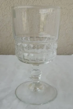 6 verres à pied