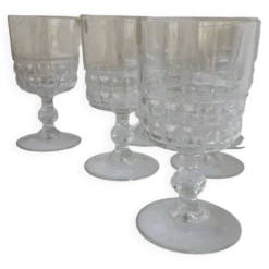 6 verres à pied