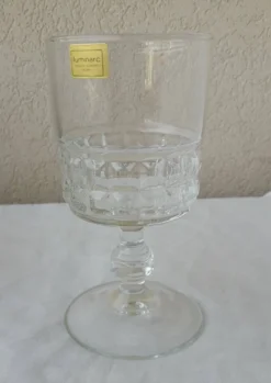 6 verres à pied
