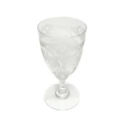Verres à pied en cristal
