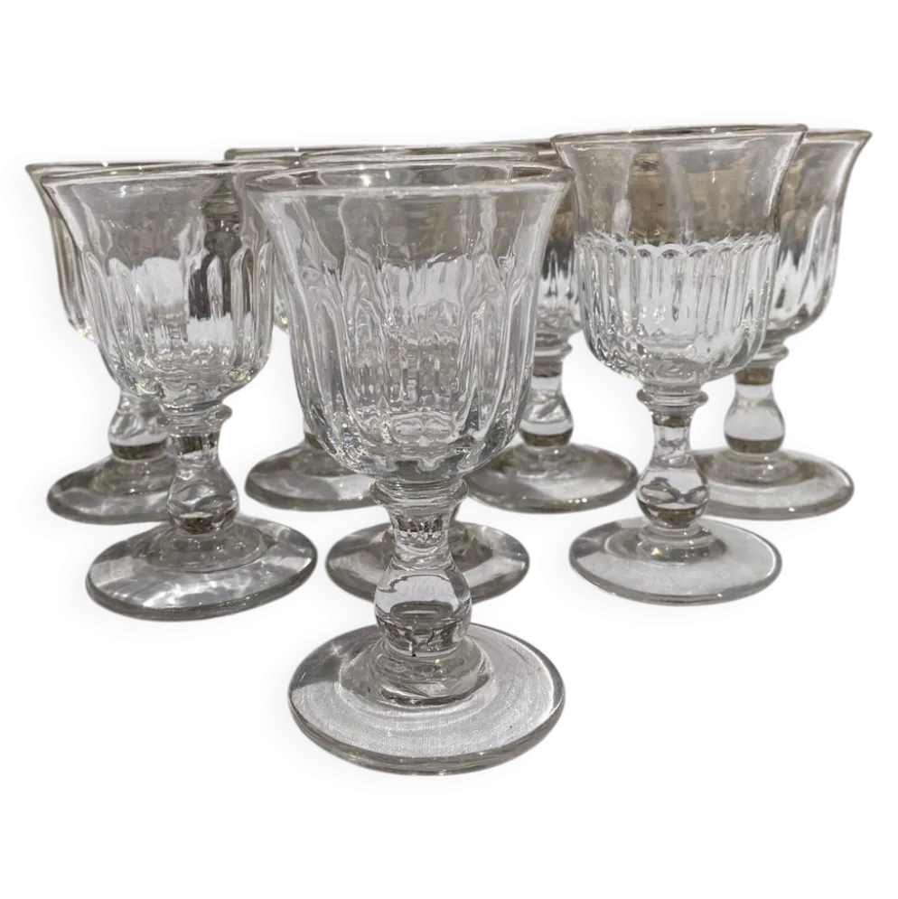 Verres à porto , anciens verres apéritif