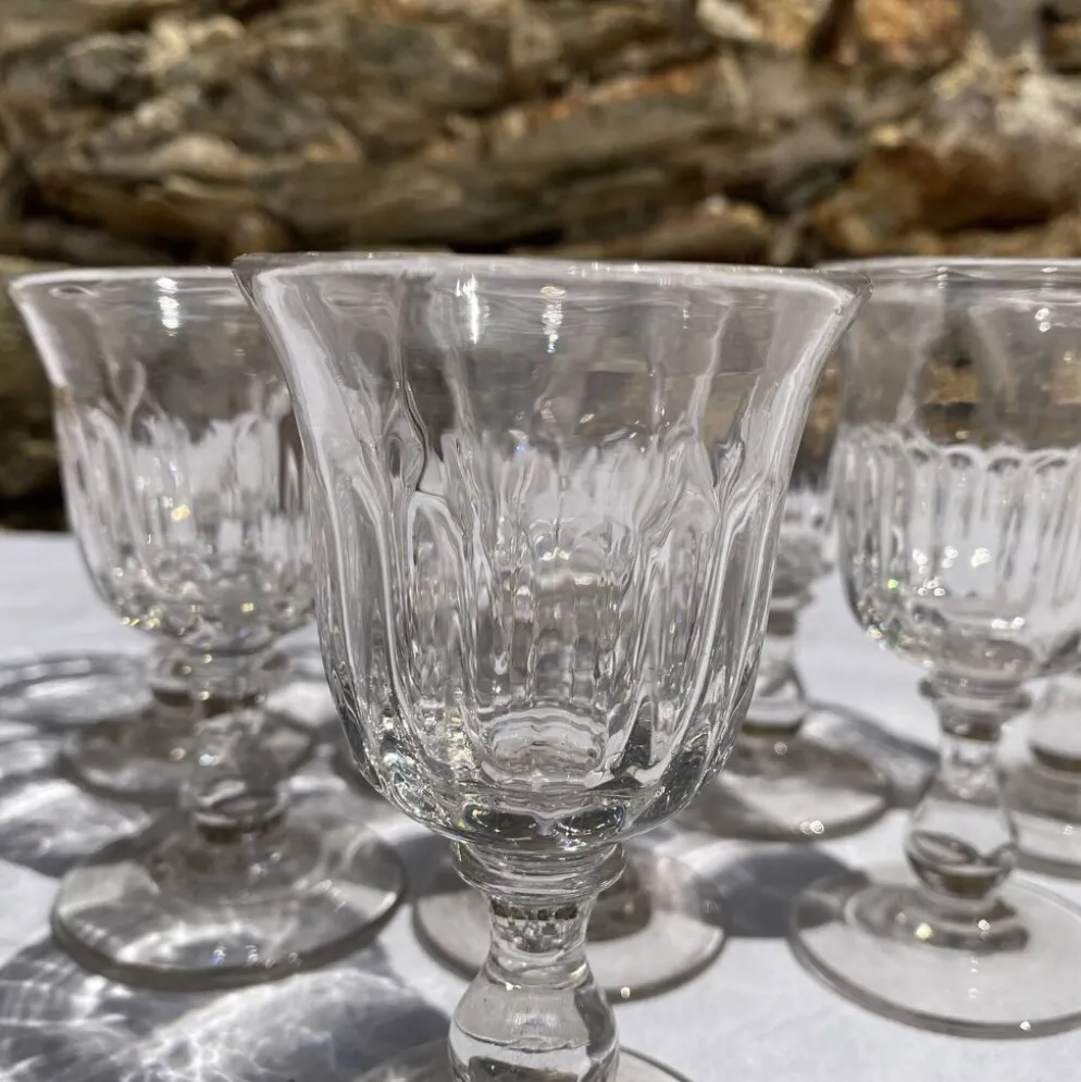 Verres à porto , anciens verres apéritif