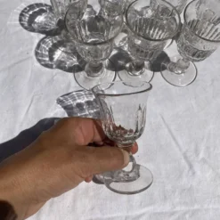 Verres à porto , anciens verres apéritif