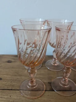 Verres rosalines