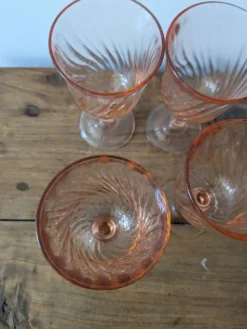 Verres rosalines