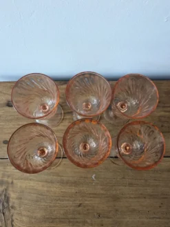 Verres rosalines