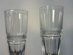 2 verres Saint Louis modèle Trianon