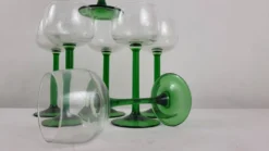 6 verres à vin ballon d'Alsace