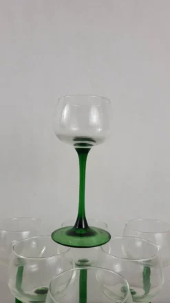 6 verres à vin ballon d'Alsace