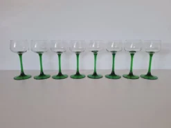 Verres à vin blanc d'Alsace