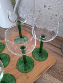Verres à vin blanc d'Alsace
