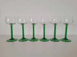 Verres à vin blanc d'Alsace