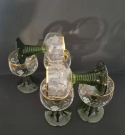 6 verres à vin blanc Roemer année 70