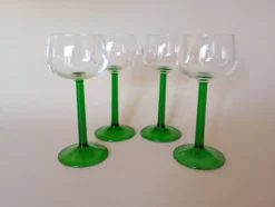 Verres à vin d'Alsace