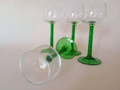 Verres à vin d'Alsace
