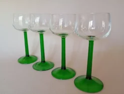 Verres à vin d'Alsace