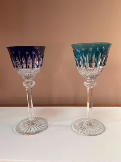 6 verres à vin en cristal Saint Louis