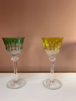 6 verres à vin en cristal Saint Louis