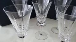 6 Verres à vin en cristal Villeroy Boch Modèle Concorde