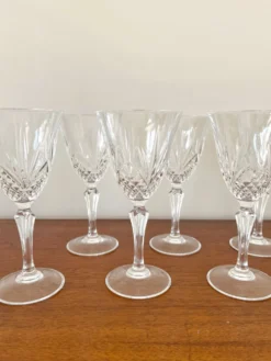 6 verres à vin