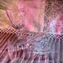2 verres à vin modèle 