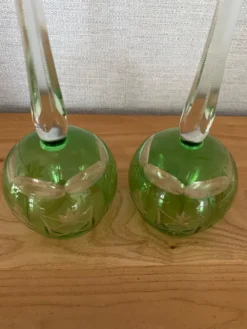 2 verres à vin Roemer en cristal années 70/80