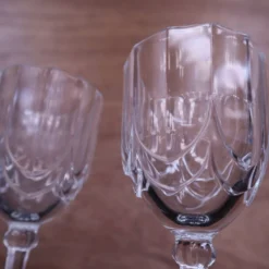 4 verres à vin rouge Luminarc Art déco