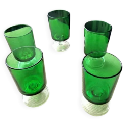 5 Verres à vin Vintage Luminarc Modèle Cavalier
