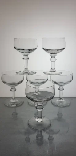 6 verres à vin XIXème
