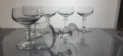 6 verres à vin XIXème